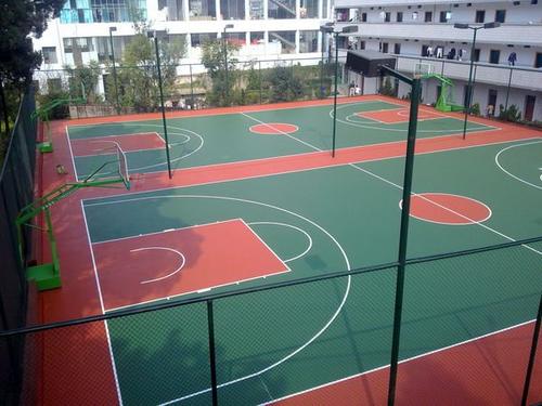 铜仁贵州篮球场施工浅谈篮球场施工对地面的要求